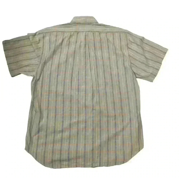 T. Harris London Men’s Casual Short Sleeve Button Down. Size L - Picture 3 of 8